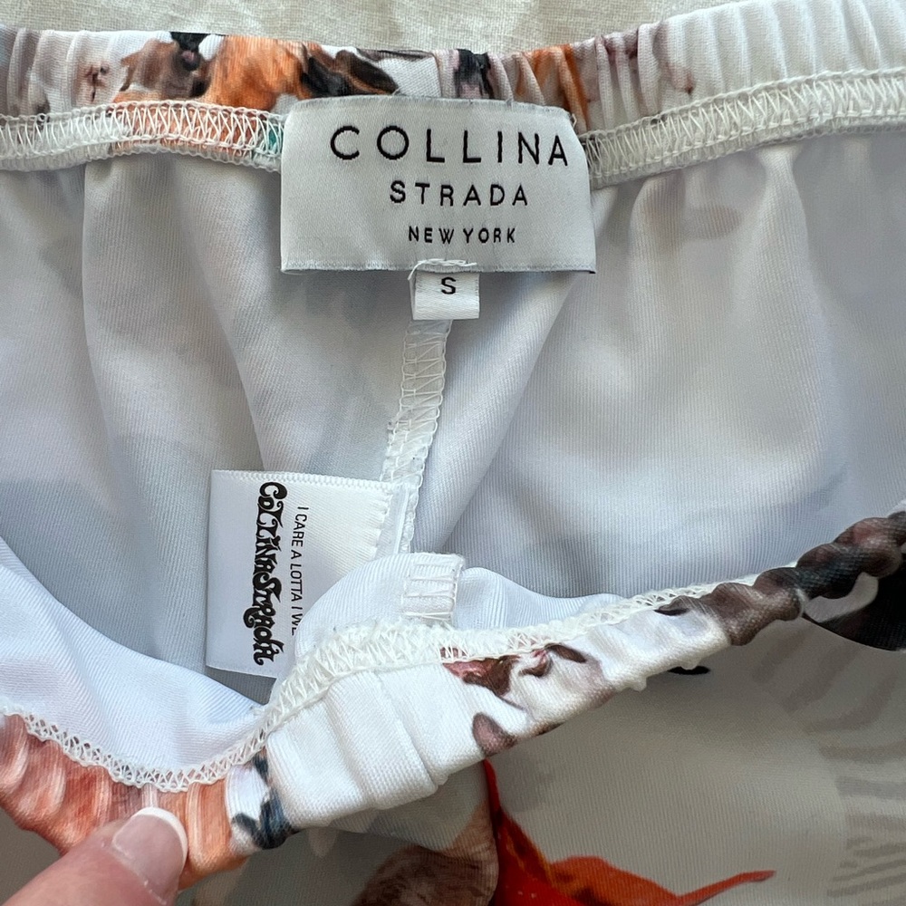 Designer Collina Strada animal biker shorts. Women’s size small.